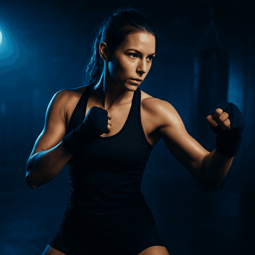 Athlete completing a 30-minute HIIT workout at TENROUNDS Pretoria East
